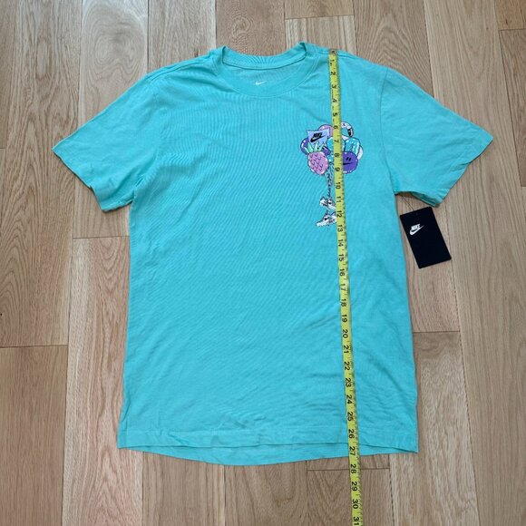 *SOLD* Nike Air Max 90 Balloon's T-Shirt Turquoise Men's SMALL - Picture 4 of 5